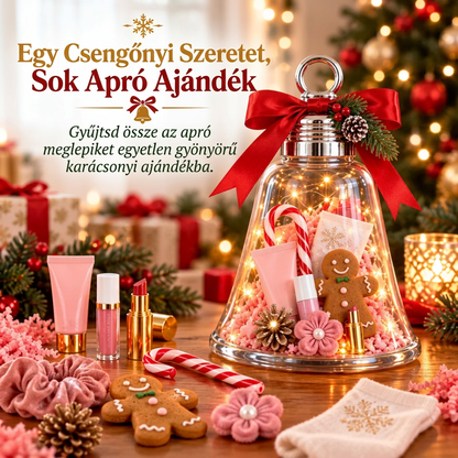 🎁 Karácsonyi csengő ajándékdoboz saját kezűleg – Váltsd a kis ajándékokat egy nagy meglepetéssé🎄