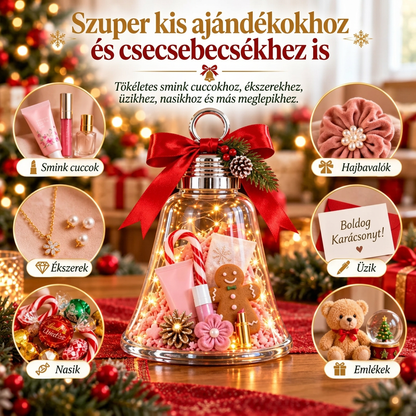 🎁 Karácsonyi csengő ajándékdoboz saját kezűleg – Váltsd a kis ajándékokat egy nagy meglepetéssé🎄