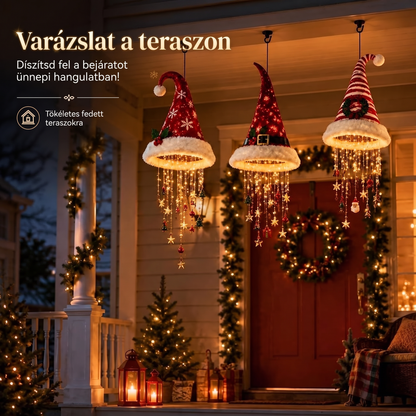 ✨ Varázslatos Karácsonyi Csillár🍈 – Meleg Ünnepi Fény az Otthonodba